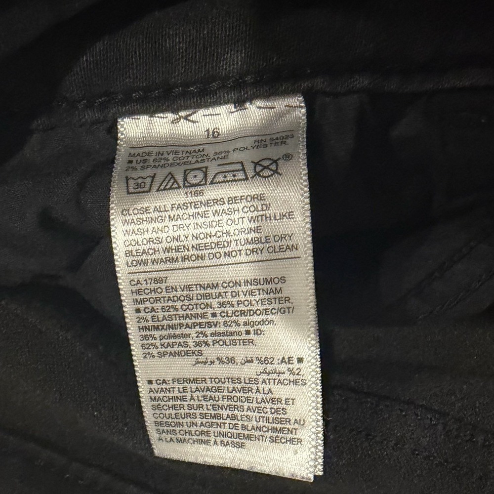 Old Navy Womens Rockstar Super Skinny High Rise Built In Warm Black Size 16 Jean - Picture 4 of 7